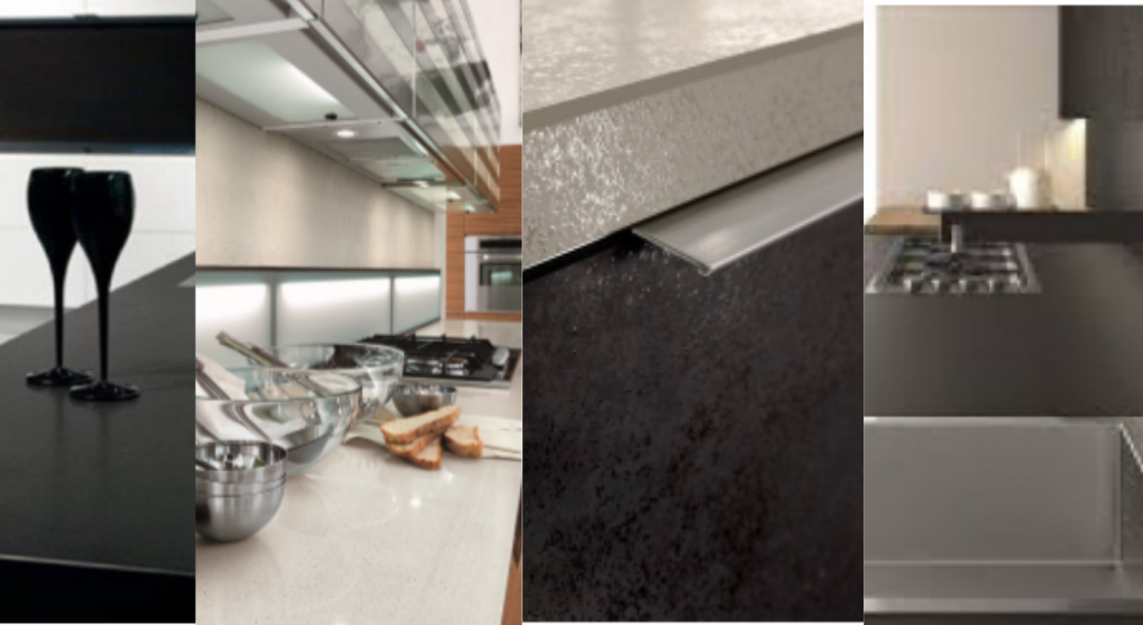 Top per cucine su misura in Silestone